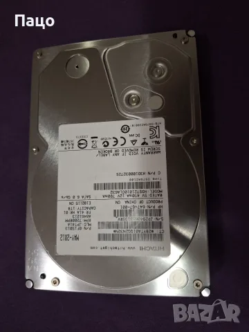HITACHI 1TB  /тестван, снимка 5 - Твърди дискове - 56227016