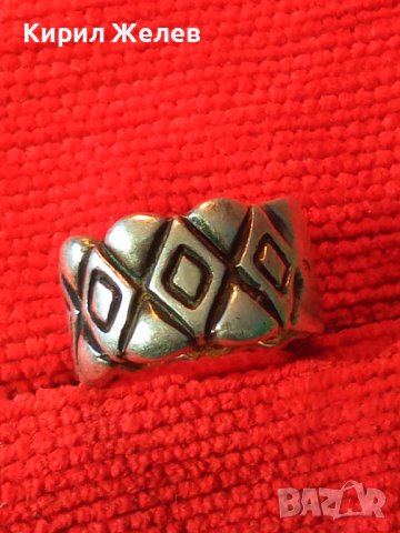ОРНАМЕНТИРАН СРЕБЪРЕН МОДЕН АРТ ПРЪСТЕН SEZGIN СРЕБРО 925 МАРКОВ СЕЗГИН 32593, снимка 15 - Пръстени - 38381594