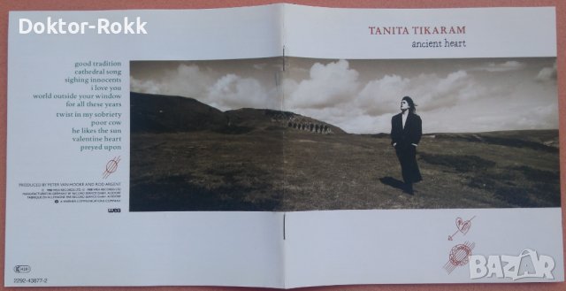 Tanita Tikaram – Ancient Heart (1988) CD, снимка 4 - CD дискове - 41771221