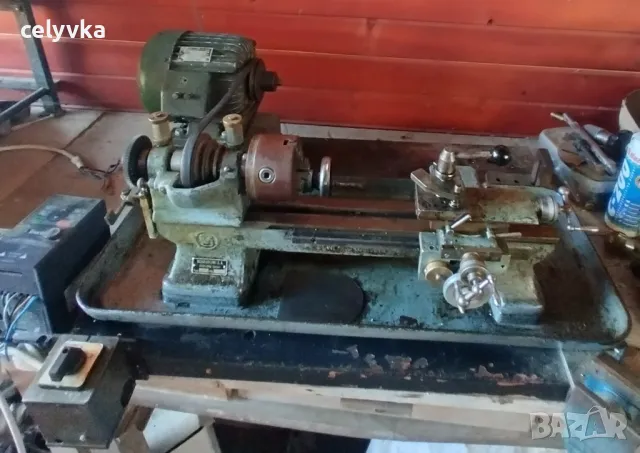 Немски струг  часовникарски, снимка 2 - Стругове - 47830648