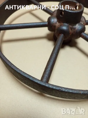 Соц Старо Метално Колело., снимка 3 - Антикварни и старинни предмети - 49680478