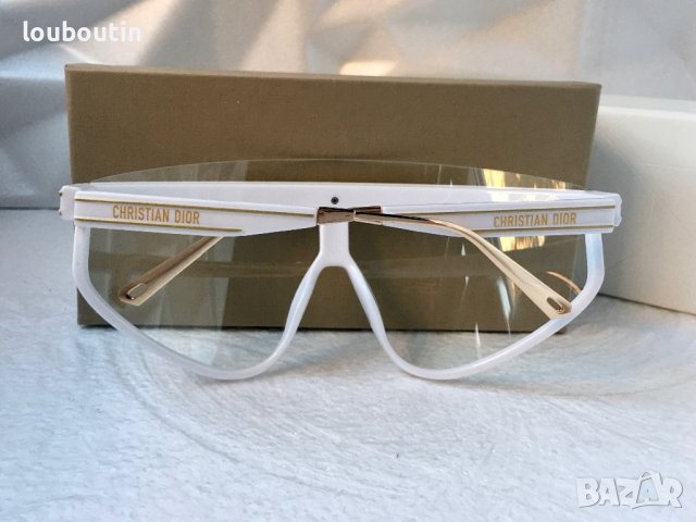 Dior дамски прозрачни слънчеви очила маска 1:1 - 4 цвята, снимка 12 - Слънчеви и диоптрични очила - 41925707