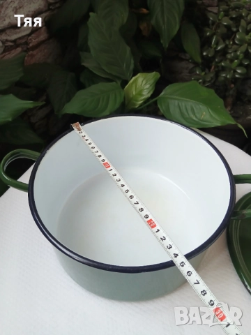 Емайлирана тенджера 5 л, снимка 8 - Съдове за готвене - 52458334