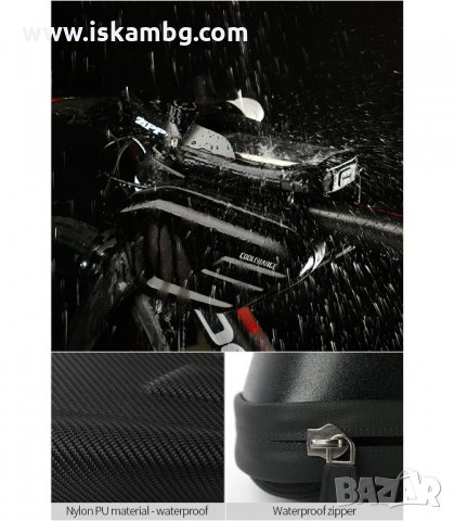 ЧАНТА ЗА РАМКАТА НА КОЛЕЛО С ДЖОБ ЗА СМАРТФОНИ ОТ 4.7 ДО 6.2" - код 12023, снимка 8 - Аксесоари за велосипеди - 33948671