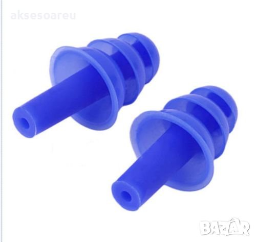 Силиконови тапи за уши слушалки за шум учене спане плуване гмуркане къпане водоустойчиви меки и удоб, снимка 4 - Водни спортове - 41019576