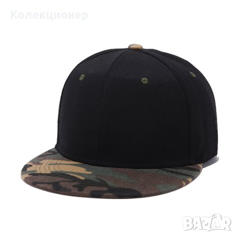 Snapback камуфлажна шапка на Krone (Крон) рапърска, Хип-Хоп, бейзболна, снимка 1