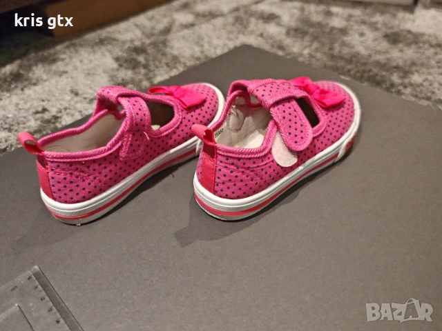 два чифта детски пантофи с панделка – №25, снимка 3 - Детски пантофи - 53484719