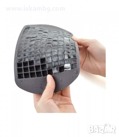 СИЛИКОНОВА ФОРМА ЗА 160 ЛЕДЕНИ КУБЧЕТА - код 2958, снимка 2 - Форми - 33905584