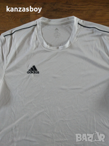 Adidas Core 18 Tee M - страхотна мъжка тениска 2ХЛ КАТО НОВА, снимка 4 - Тениски - 36288308