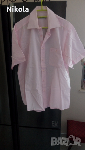 Мъжки ризи 6бр с дълъг и къс ръкав  размер М, снимка 2 - Ризи - 36236532