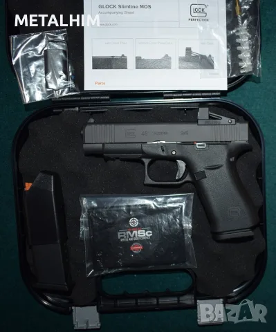GLOCK 48 MOS 9x19 +RMSc Shield 4 MOA, снимка 5 - Бойно оръжие - 55952721
