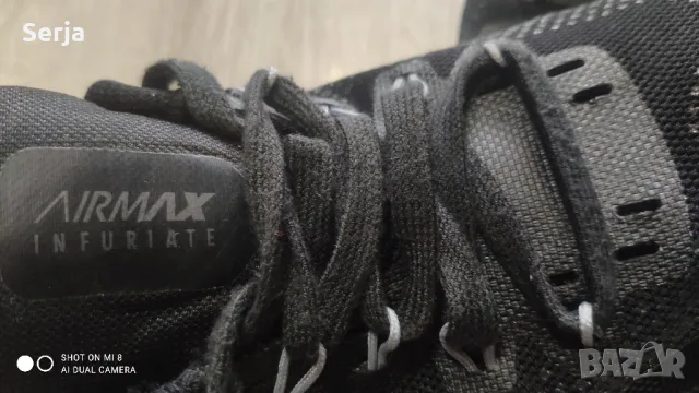 NIKE AIR MAX Infuriate Low Маратонки Найк, снимка 8 - Маратонки - 49596390