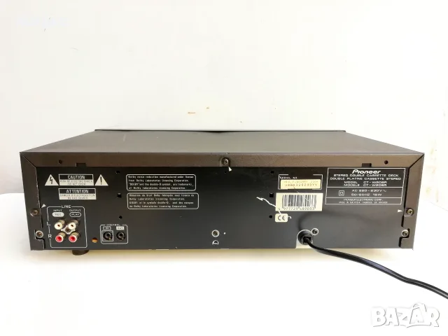 Касетен дек PIONEER, снимка 5 - Декове - 55887378