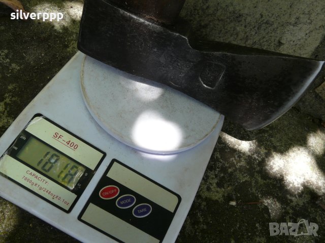 Стар масивен топор ГДР - 381 , снимка 5 - Други ценни предмети - 41494402