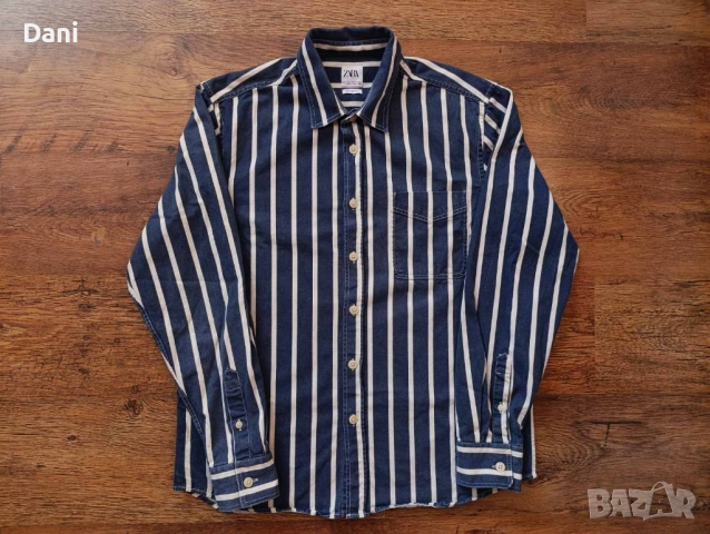 Мъжка дънкова риза на Zara