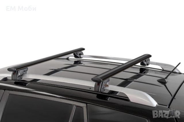 Алуминиеви Аеродинамични греди MENABO Jackson за стандартен рейлинг, снимка 4 - Аксесоари и консумативи - 44398235