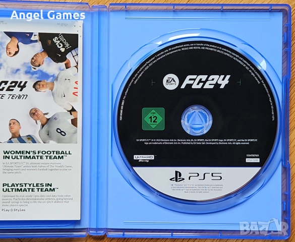 FC24 PS5 Playstation 5 FIFA 2024 FC 24 Плейстейшън диск игра футбол, снимка 3 - Игри за PlayStation - 51846157