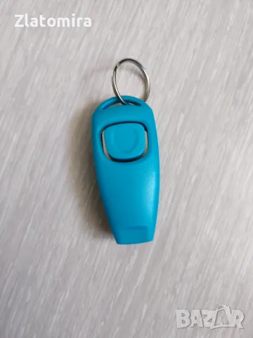 Кликър за дресировка на кучета + свирка, снимка 1