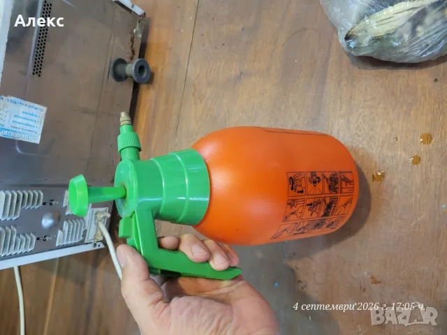 ръчна градинска пръскачка с предварително напомпване (Pressure Sprayer), снимка 6 - Градинска техника - 55958249