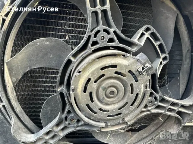 воден + радиатор климатик + виско перки за Fiat Stilo 1.6i бензин воден радиатор 35лв радиатор клима, снимка 5 - Части - 49130946