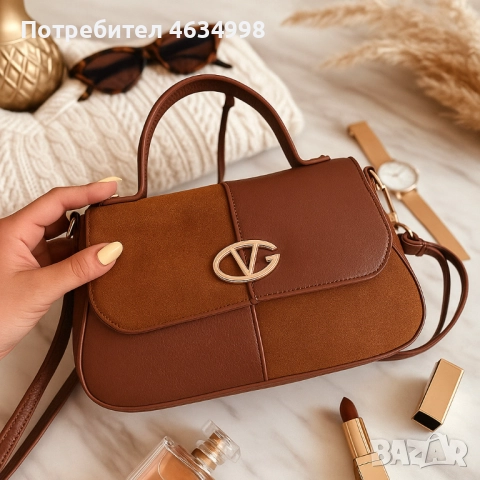 Модерна дамска чанта с елегантен дизайн и удобство, снимка 5 - Чанти - 52214105