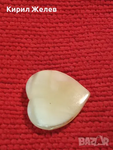 СЕДЕФЕНО СКЪПОЦЕННО ЮВЕЛИРНО ШЛИФОВАНО СЪРЧИЦЕ АРТ УКРАШЕНИЕ БИЖУ 19980, снимка 9 - Други - 35653793