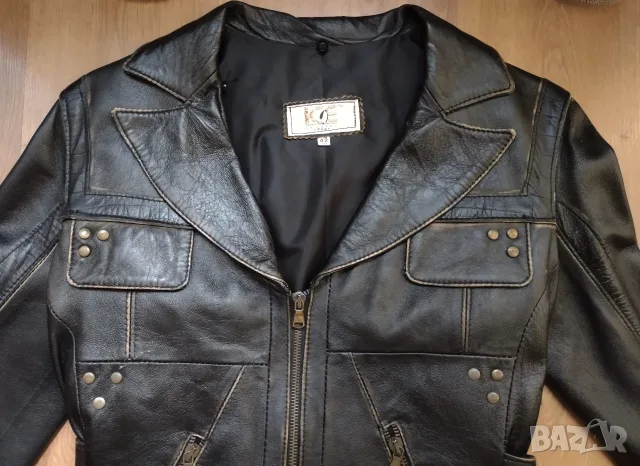 Iceberg Store - дамско кожено яке , снимка 2 - Якета - 56298685