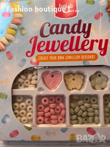 Нова кутия с бонбони за направа на бижута с тях , снимка 2 - Други стоки за дома - 52627586