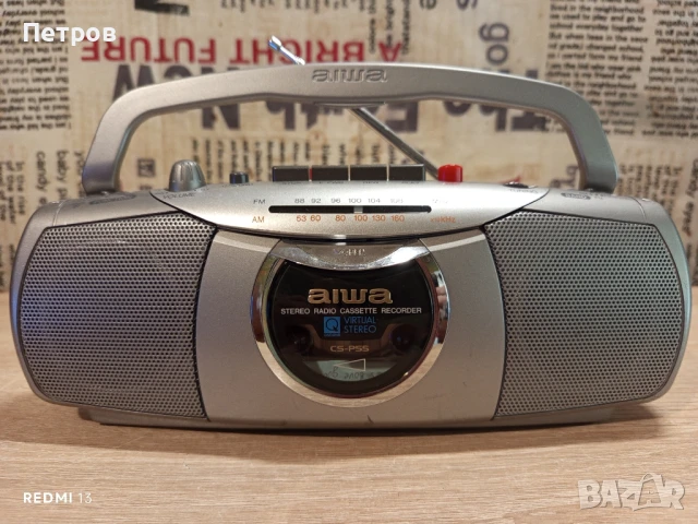 Касетофон"Aiwa"CS-P55, снимка 9 - Радиокасетофони, транзистори - 51138854