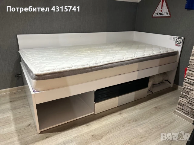 Легло с матрак, снимка 1