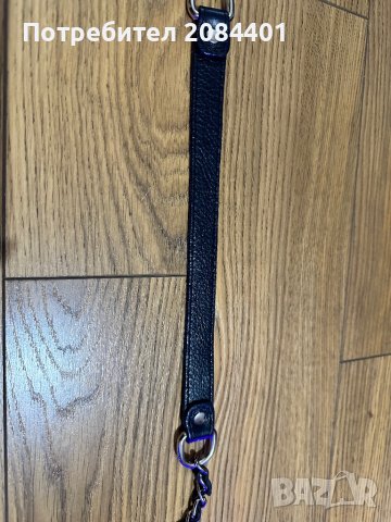 Дамска чанта през рамо и с къса дръжка от естествена кожа, снимка 7 - Чанти - 40421687