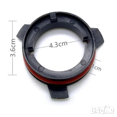 Адаптер за LED крушка H7 за BMW 5 Series, снимка 3 - Аксесоари и консумативи - 55864823
