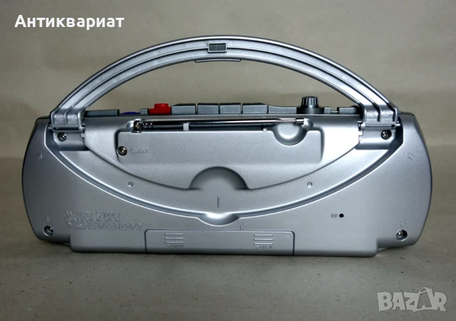 Портативен радиокасетофон, мини бумбокс Aiwa CS-P700, снимка 6 - Радиокасетофони, транзистори - 51200817