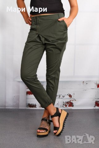 NEGATIVE панталон в зелено, снимка 1 - Панталони - 38887116