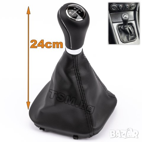 КОЖЕНА ТОПКА за СКОРОСТЕН ЛОСТ С МАНШОН за MERCEDES W203 S203 CL203 CLK C209 A209 МЕРЦЕДЕС FACELIFT, снимка 5 - Аксесоари и консумативи - 41793251