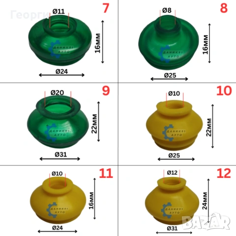Маншон за шарнир / накрайник, снимка 3 - Части - 51869950