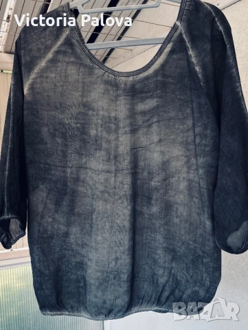 Въздушна блуза- балон  Италия, снимка 6 - Корсети, бюстиета, топове - 51200142