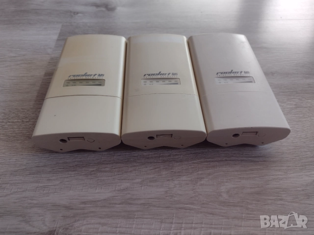3 броя  Ubiquiti Rocket M5 , снимка 3 - Мрежови адаптери - 52147489