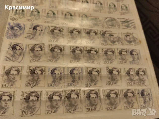 Пощенски марки Германия! 500- броя!, снимка 4 - Филателия - 51144268