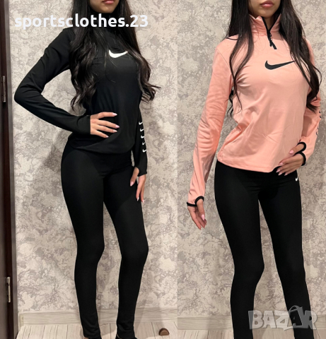 Дамски екипи Nike с клин и блуза дълъг ръкав