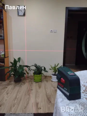 Лазерен нивелир BOSCH PCL 20, снимка 3 - Измервателни инструменти - 48825877