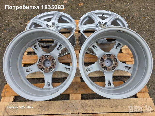 Лети джанти 17ки 5х108 Aversus, снимка 9 - Гуми и джанти - 53235544