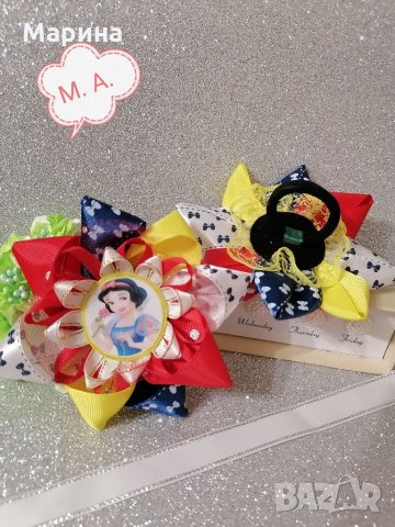  принцеса Снежанка - аксесоари за коса, снимка 3 - Шноли, диадеми, ленти - 34220306