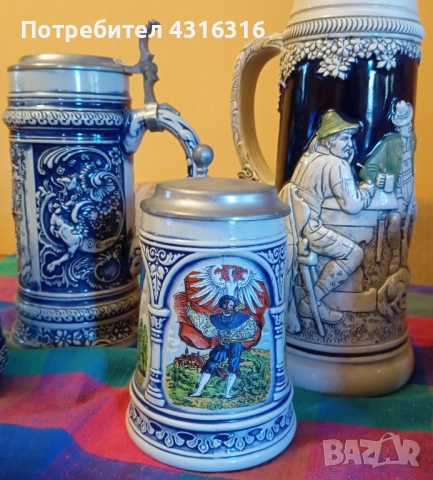 Различни по обем халби, снимка 12 - Колекции - 52126602