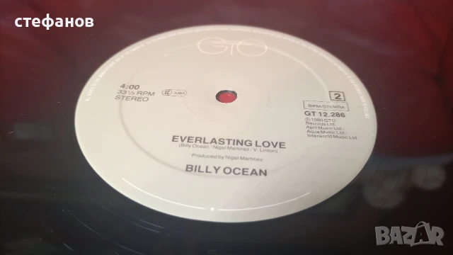 Макси сингъл грамофонна плоча на  BILLY 0CEAN „NIGHTS”, Холандия, снимка 5 - Грамофонни плочи - 50740309