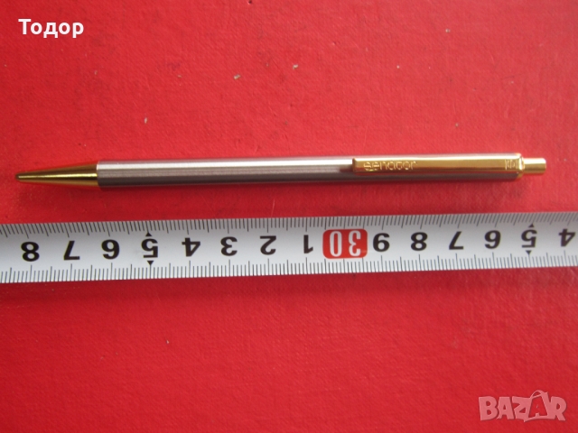 Луксозен позлатен химикал Сенатор в кутия , снимка 3 - Ученически пособия, канцеларски материали - 36086951