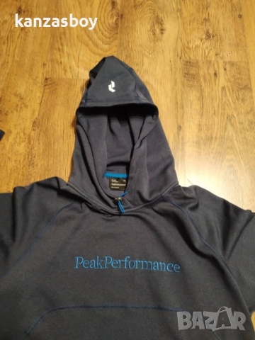 peak performance will hood. - мъжко горнище КАТО НОВО 2XL, снимка 2 - Спортни дрехи, екипи - 52806239