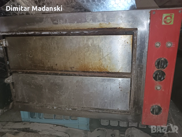 Пицарка фурна двойна 50/50см, снимка 3 - Обзавеждане на кухня - 52103763