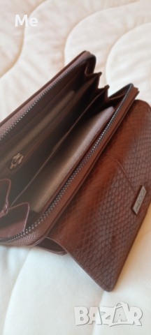 DOCA НОВ портфейл кафяв, снимка 4 - Портфейли, портмонета - 44635517