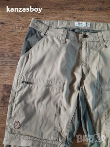 fjallraven abisko lite trekking zip-off m reg - мъжки трекинг панталон КАТО НОВ 52/Л, снимка 12 - Спортни дрехи, екипи - 51955546